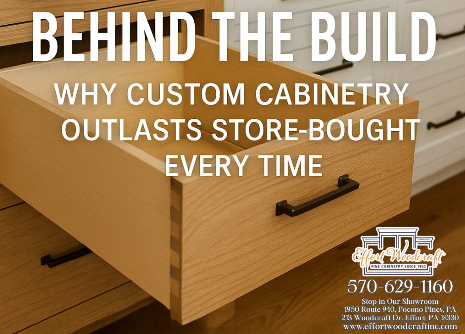 Behind the Build: Why Custom Cabinetry Outlasts Store-Bought Every Time
