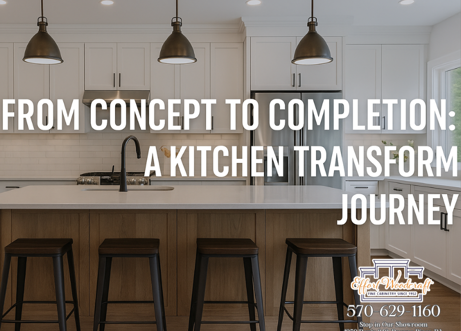From Concept to Completion: A Kitchen Transformation Journey