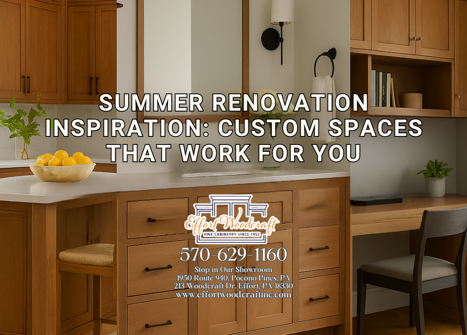 Summer Renovation Inspiration: Custom Spaces That Work for You