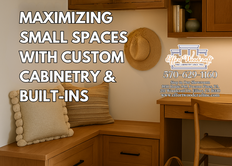 Maximizing Small Spaces With Custom Cabinetry & Built-Ins