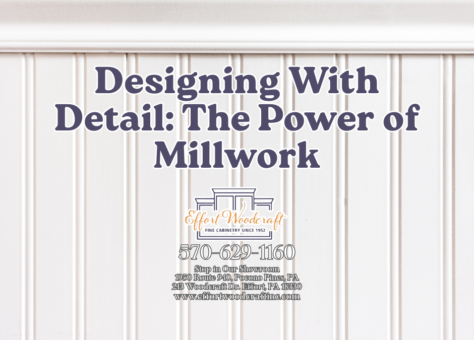 Designing with Detail: The Power of Millwork