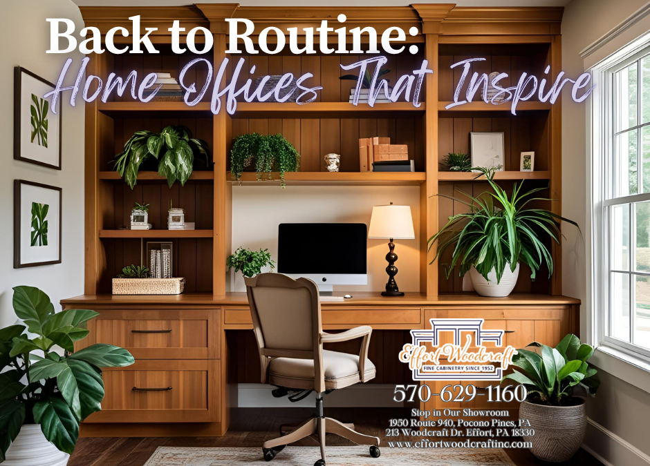 Back to Routine: Home Offices that Inspire