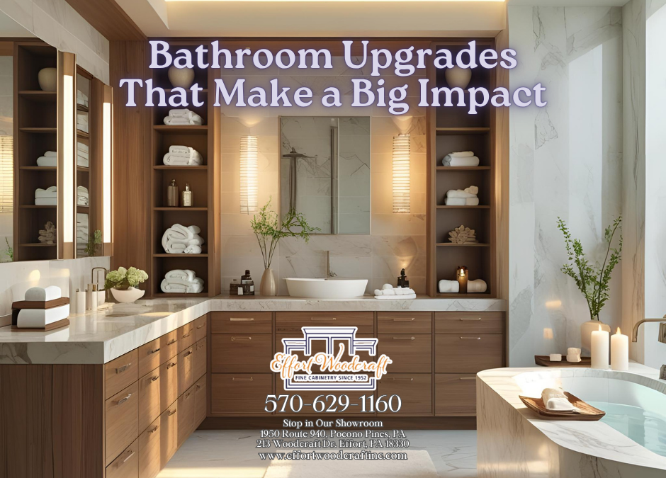 Bathroom Upgrades That Make a Big Impact