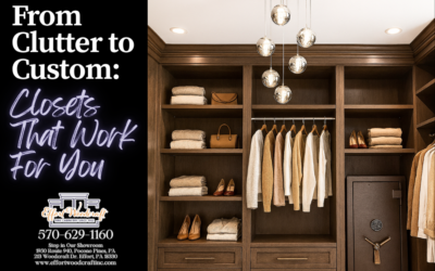 From Clutter to Custom: Closets That Work for You