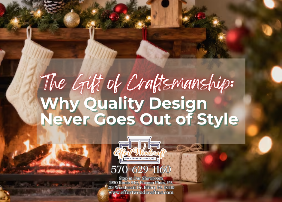 The Gift of Craftsmanship: Why Quality Design Never Goes Out of Style